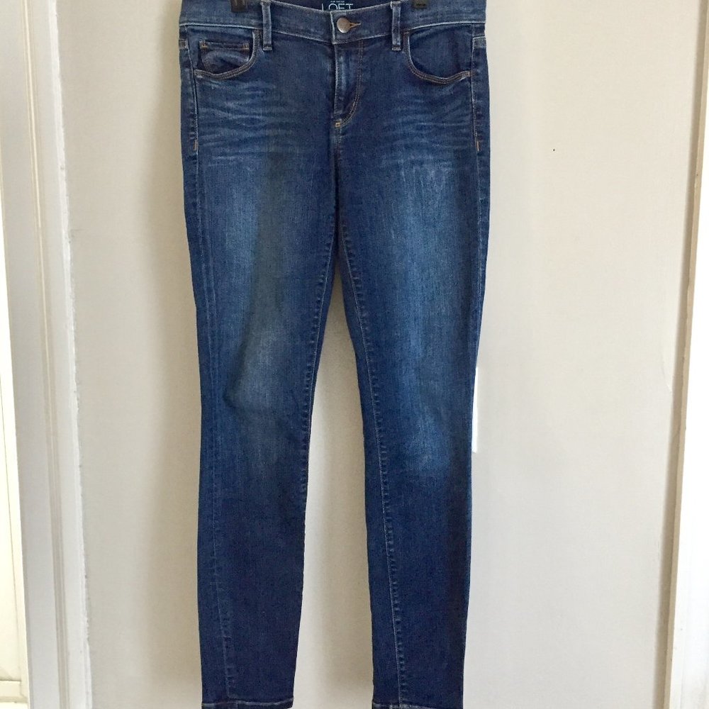 Ann Taylor Loft Super Skinny Jeans 27/4